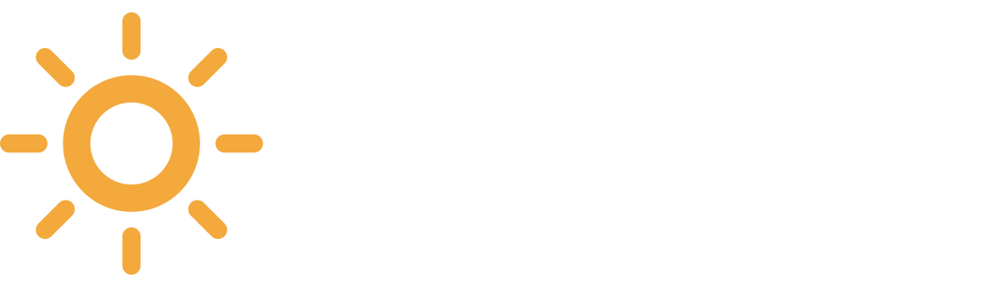Lumao Logo in Weiß für dunkle Hintergründe